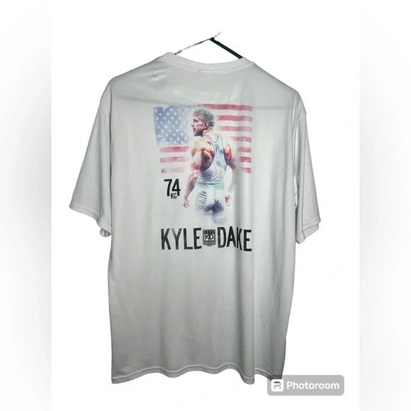 USA Kyle Dake Tshirt in Men’s Large - Picture 2 of 3